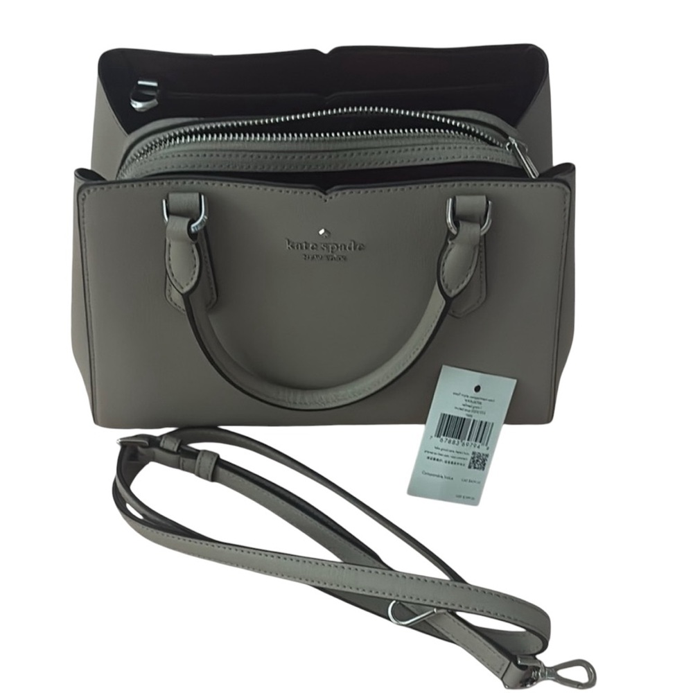 Kate Spade Gray Leather Handbag